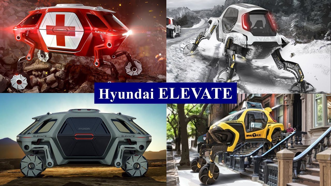 Hyundai Elevate, автомобили будущего