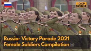 На параде Победы 2021 женщины в форме - российские солдаты