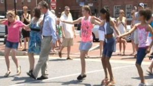 Greek Dance Flash Mob (5-27-12) - Annapolis, MD